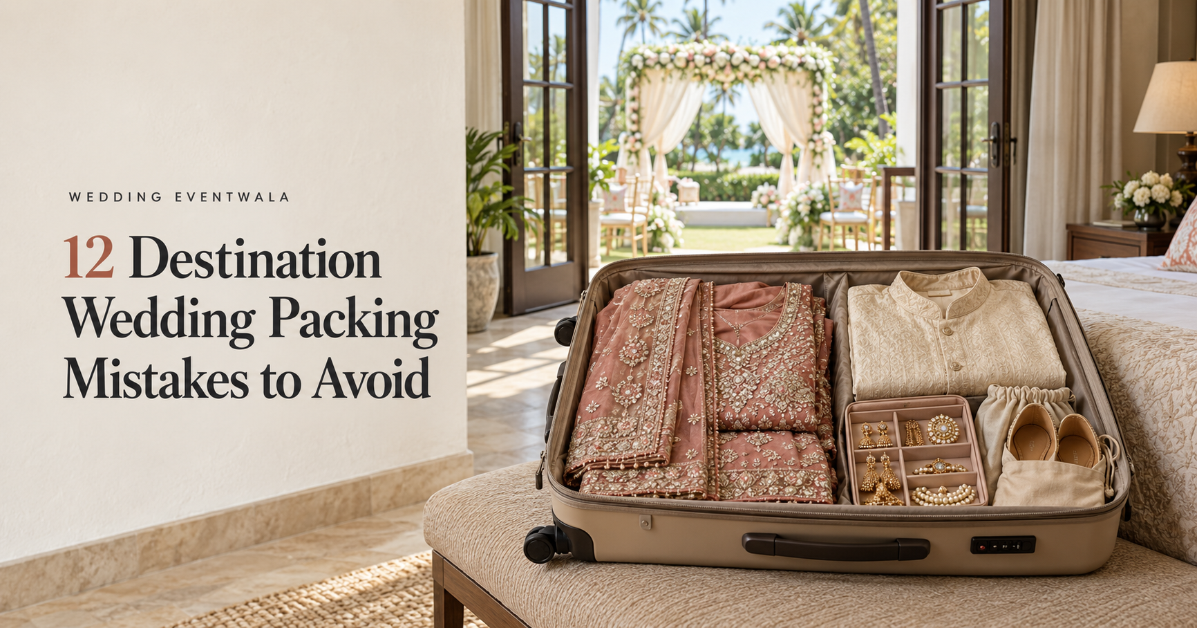 12 Destination Wedding Packing Mistakes to Avoid