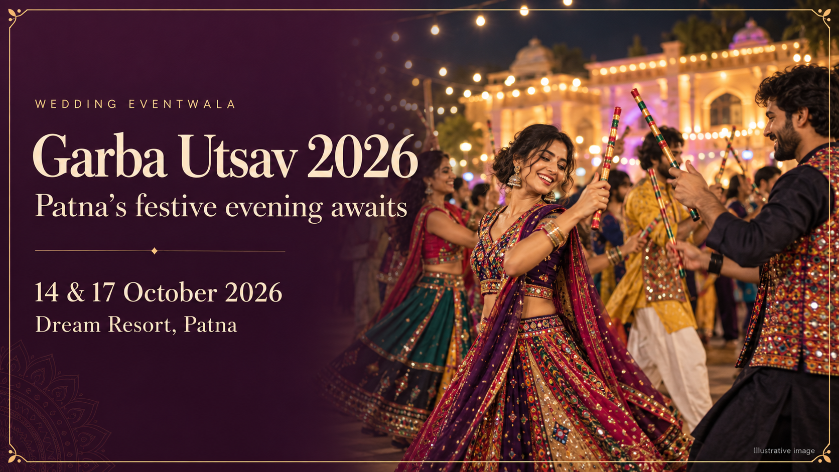 Garba Utsav 2026 in Patna | Dates, Venue & Pass Details